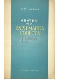 N. Mihaescu - Abateri de la exprimarea corecta (Editia: 1963)