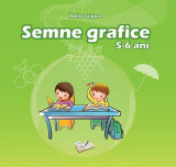 Semne Grafice 5-6 ani - Paperback brosat - Adina Grigore - Ars Libri