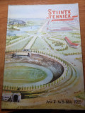 Stiinta si tehnica pentru tineret mai 1953-locomotiva jubiliara