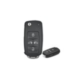 Carcasa telecomanda compatibila Volkswagen , cu lamela, Cod: 1325-1 Automotive TrustedCars