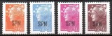 St. Pierre &amp;Miquelon 2009, Marianne, supratipar, serie neuzata, MNH, Nestampilat