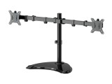 Stativ GEMBIRD MS-D2ST-02 pentru Monitor 8kg 13-32", Plastic și Oțel, Montare 75x75/100x100mm
