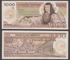 = MEXICO - 1000 PESOS - 1985 ? UNC = foto