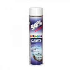 Vopsea spray Dupli-color alb lucios pentru jante 600 ml alb