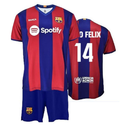 FC Barcelona set de copii replica 23/24 Home Joao Felix - 12 let foto