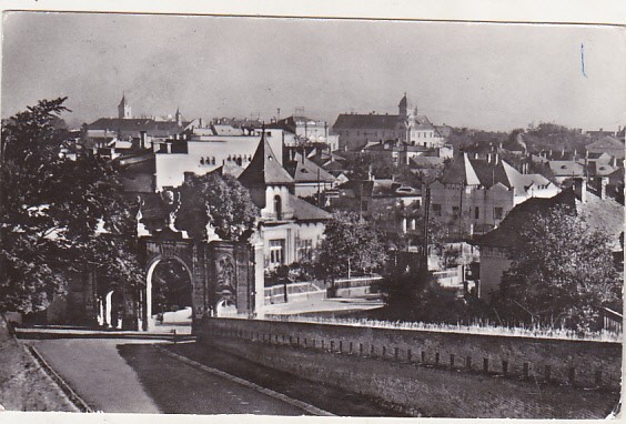 bnk cp Alba Iulia - Vedere spre poarta cetatii - circulata