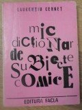 MIC DICTIONAR DE SUBIECTE COMICE-LAURENTIU CERNET