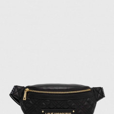 Love Moschino borseta culoarea negru