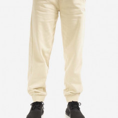 The North Face pantaloni de trening din bumbac Oversized Jogger culoarea bej, uni NF0A5IGE-3X4