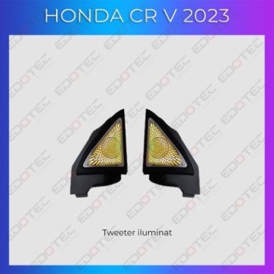 Lumini ambientale Honda CRV 2023- tweeter iluminat control telefon sau sistem original CarStore Technology foto