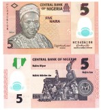 Nigeria 5 Naira 2024 P-38 Polimer UNC
