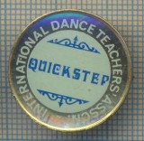 Y 1046 INSIGNA -,,QUICK STEP&quot;-INTERNATIONAL DANCE TEACHERS&#039; ASSCN -ENGLAND