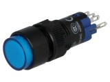 Comutator ONPOW acţionat prin apăsare, SPDT, 0,5A/250VAC, IP40