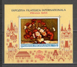 Romania.1988 Expozitia filatelica PRAGA:Pictura-Bl. DR.503, Nestampilat