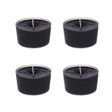 Set 4 lumanari parfumate Orhidee, 5.5x3 cm, ATU-085783, Oem