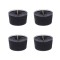 Set 4 lumanari parfumate Orhidee, 5.5x3 cm, ATU-085783