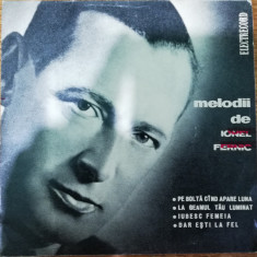 Disc VINIL 7# Melodii de Ionel Fernic Electrecord EDC 791