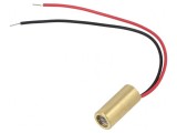 Laser 5mW Linie Roșie 650nm 3-12VDC 20mA 90&deg;