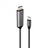 Cablu Bidirectional USB Type C la DisplayPort 8K60Hz/4K144Hz 1m, Lindy L43503
