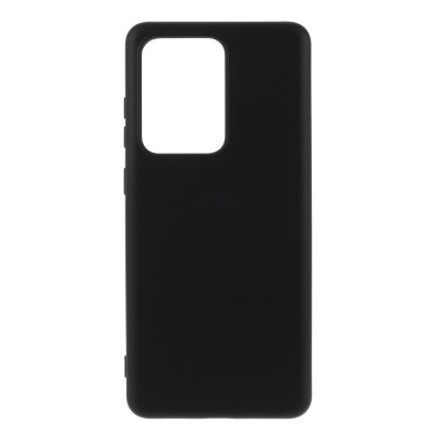 Husa protectie compatibila cu Samsung S20 Ultra Liquid Silicone Case Negru foto