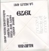 Bnk cp Felicitare Anu Nou 1979 - Revista Manuscriptum