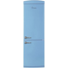 Combina frigorifica Fram FC-VRR341BLE++, 340 l, Less Frost, Clasa E, Iluminare LED, Control mecanic, H 186 cm, Albastru
