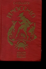 Carlo Collodi Le avventure di Pinocchio (ilustratii alb-negru si color, 1924) foto