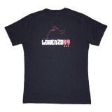 Jorge Lorenzo tricou de bărbați black 99 - M