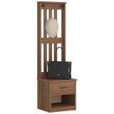 vidaXL Arborele &bdquo;SANDENS&rdquo; 45x40x159,5 cm din lemn masiv de pin