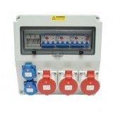 Tablou grup prize organizare santier 2x230V/16A, 3x415V/16A, 330x330x170mm IP44/67 SUNTREE