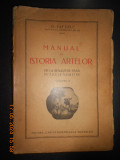 Orest Tafrali - Manual de istoria artelor Volumul 2 (1927)