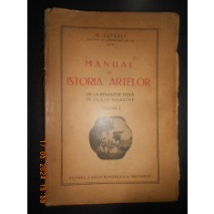 Orest Tafrali - Manual de istoria artelor Volumul 2 (1927)