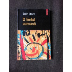 O LIMBA COMUNA - SORIN STOICA