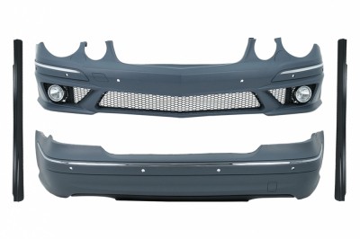 Pachet Exterior Complet Mercedes E-Class W211 (2006-2009) E63 Design Performance AutoTuning foto