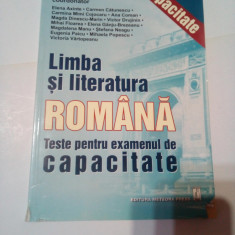 LIMBA SI LITERATURA ROMANA - TESTE PENTRU EXAMENUL DE CAPACITATE ~ ST.M. ILINCA