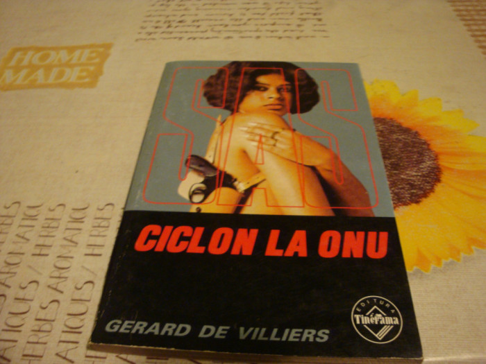 Gerard de Villiers - SAS - Ciclon la ONU