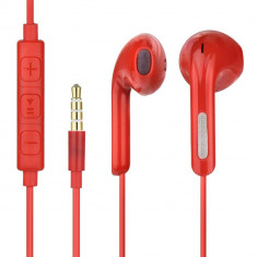 Casti Audio in Ear Android, rosu, (BOX) foto