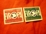 Serie Iugoslavia Europa CEPT 1975 , 2 valori, Nestampilat
