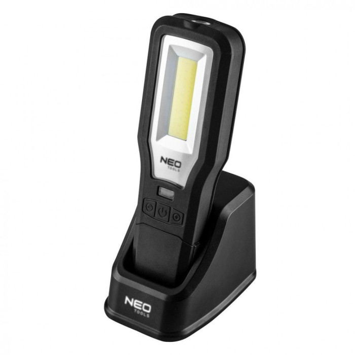 Lampa de lucru 550lm COB LED+baza+incarcator 99-071