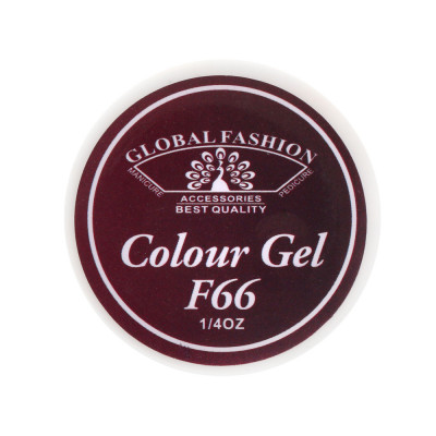 Gel color unghii, seria Rose Red, Global Fashion, 5gr, F66 foto