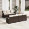 vidaXL Set de canapele pentru grădină 8 pcs Maro 55 x 55 x 37 cm 3345948