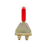 Contact general oval 24V/200A, conector cupru M10, pentru MAN, DAF, Volvo si Scania - Breckner Germany