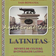 Latinitas. Revista De Cultura Si Civilizatie Latina. Anul VIII, Nr 16