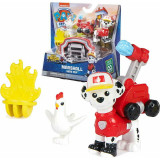 Figurina Paw Patrol Big Truck Hero Pups - Marshall, Spin Master