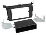 Cadru radio 2 DIN negru pentru Toyota RAV4 (2013-2018)