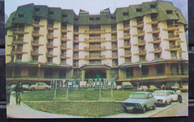 CPIB 17611 CARTE POSTALA - BUSTENI. HOTEL &amp;quot;SILVA&amp;quot; foto