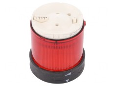 Semnalizator LED Roșu 24V 24VAC IP65 &Oslash;70mm