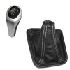 Nuca schimbator 5 viteze cu manson MARTI-NIK 15 pentru BMW Serie 3 E46 1997-2006, piele naturala, fara rama,