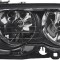 Far Bmw Seria 3 (E46) Sedan/Combi 06.1998-09.2001 BestAutoVest fata stanga 200809SE, tip bec H7+H7 , reflector negru