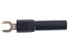 Mufă tip furcă 4mm 60VDC 36A neagră